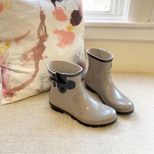 ☔NEW Nomad Gray Rain Boots Size 10